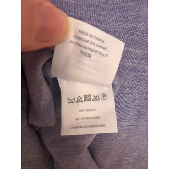 J Crew Womens Purple Vneck Knit Sweater XS 100% Merino Wool Cozy Casual Winter - Picture 7 of 7